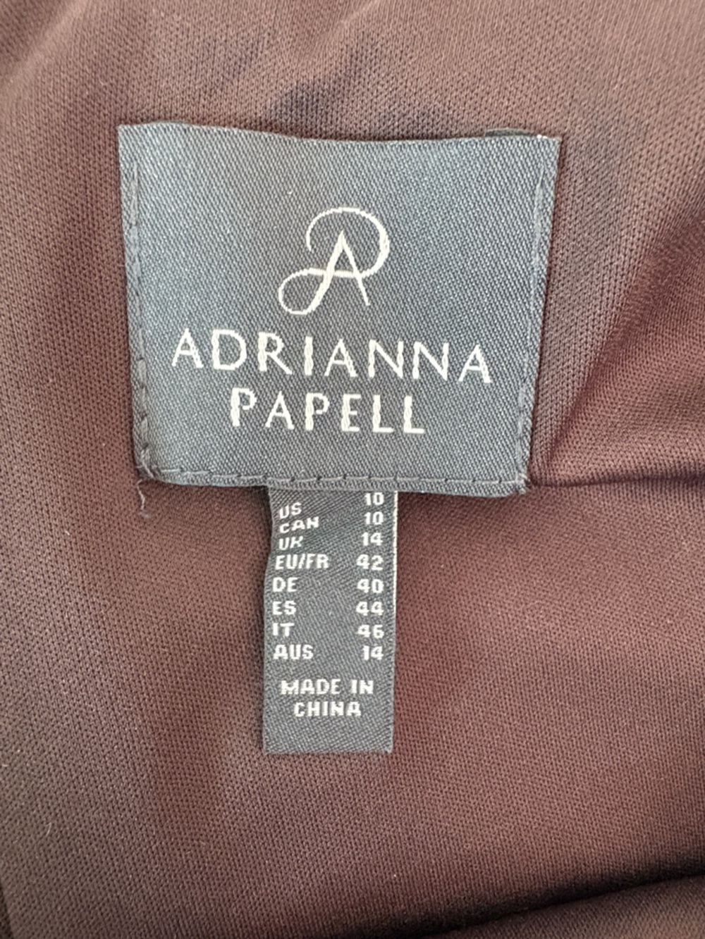 NWT Adrianna Papell Halter Crinkle Metallic Dress in Copper Cocktail Size 10 - Picture 6 of 12